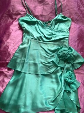 Betsey Johnson silk cocktail dress size 4